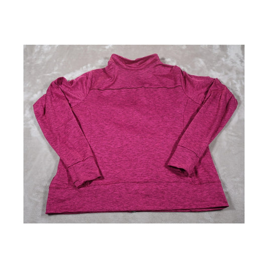 Columbia Jacket Womens 2XL Pink Full Zip Lightweight Outdoor Activewear Pullover