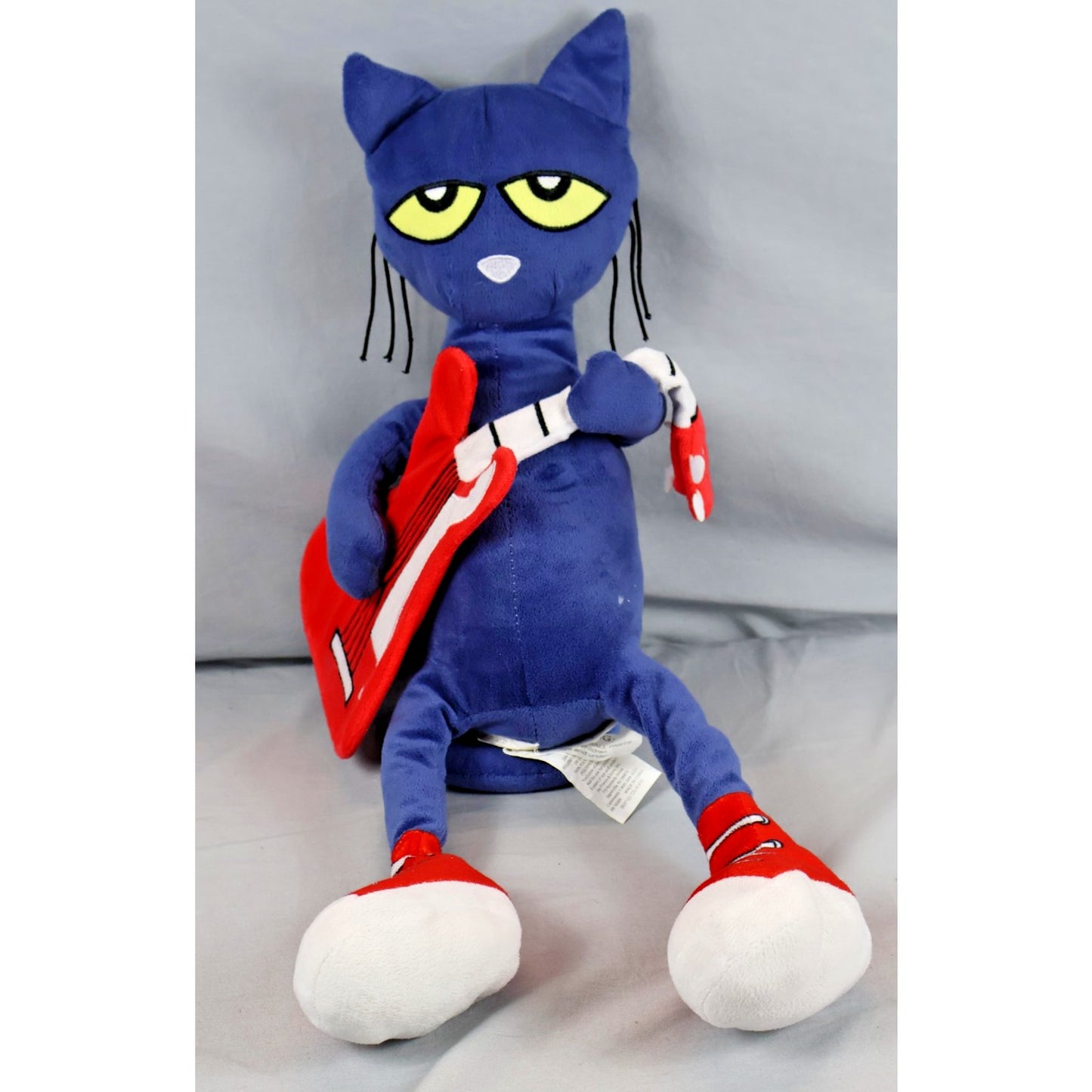 Pete the Cat Plush Doll Guitar Red Shoes 16" MerryMakers Stuffed Animal 2010