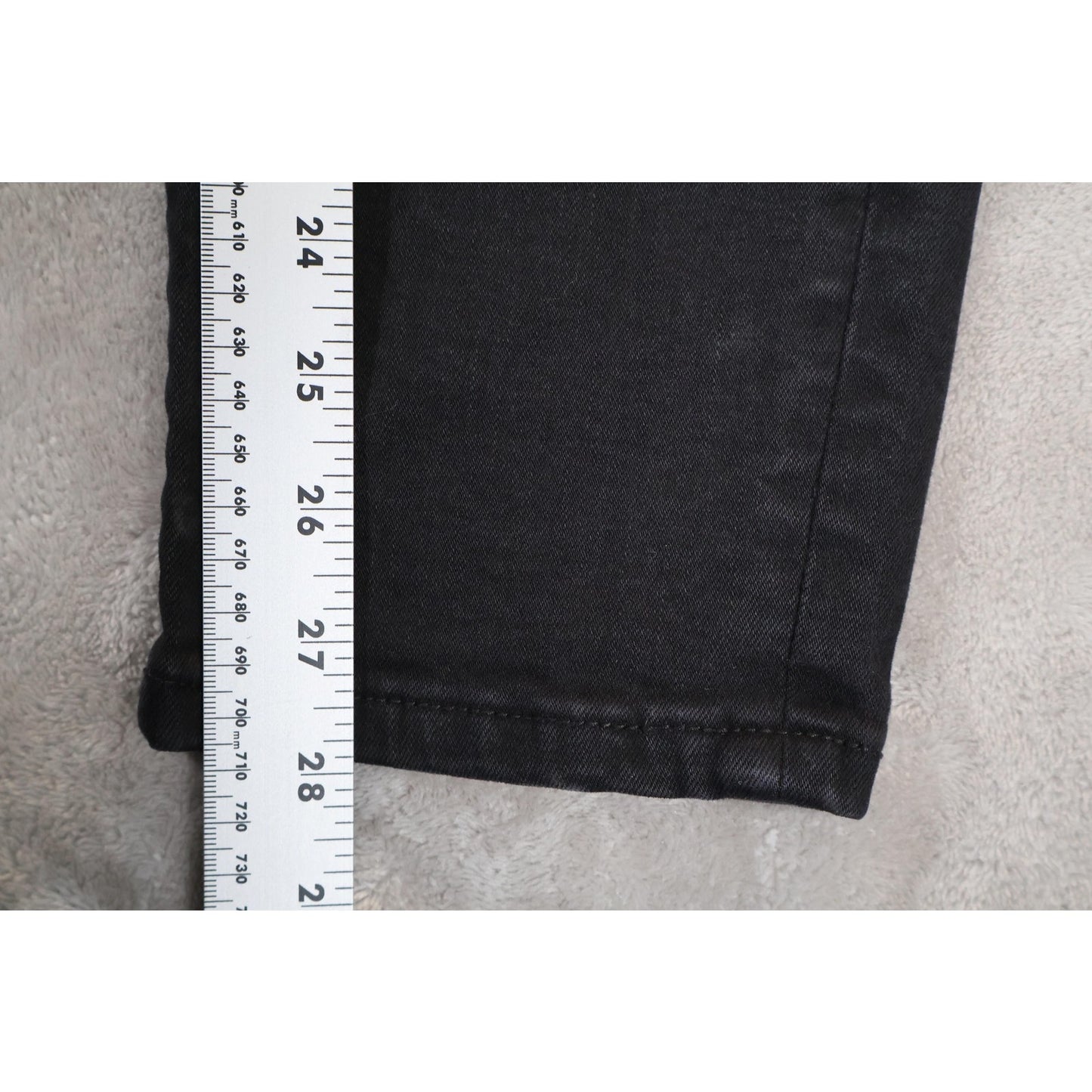 Flying Monkey Jeans Womens 31 Black Stretch Denim Skinny Pants Style F4207