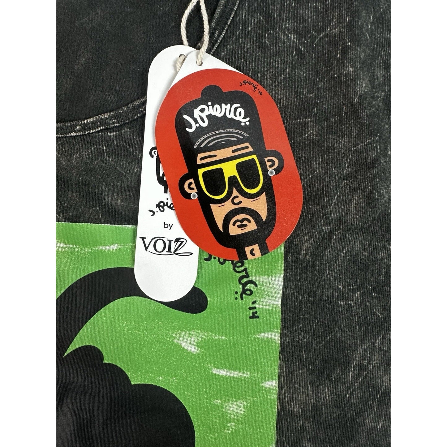 Bob Marley Graphic T-Shirt by J. Pierce Green XXL New