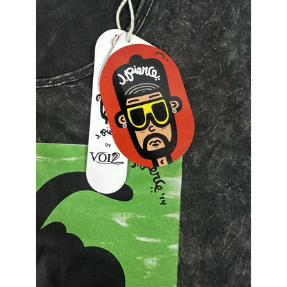 Bob Marley Graphic T-Shirt by J. Pierce Green XXL New