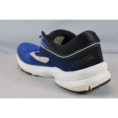 Brooks Launch 5 Shoes Mens Size 9 Blue Black White Lightweight Running Sneakers