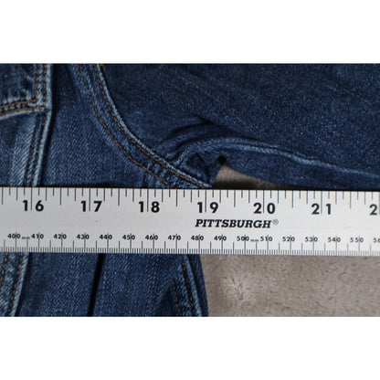 Paige Denim Jacket Womens Medium Trucker Classic Button Up Jean Vintage Style