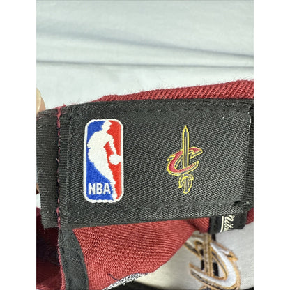 NBA Cleveland Cavaliers Maroon & Blue Mitchell and Ness Snapback Hat Cap