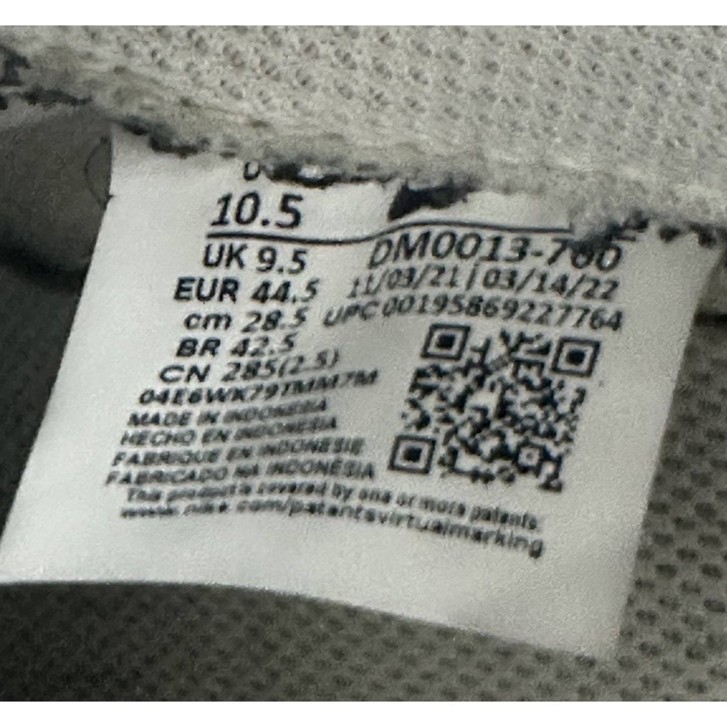 Nike Air Max Dawn Next Nature Elemental Gold Men's Size 10.5 Sneakers DM0013-700