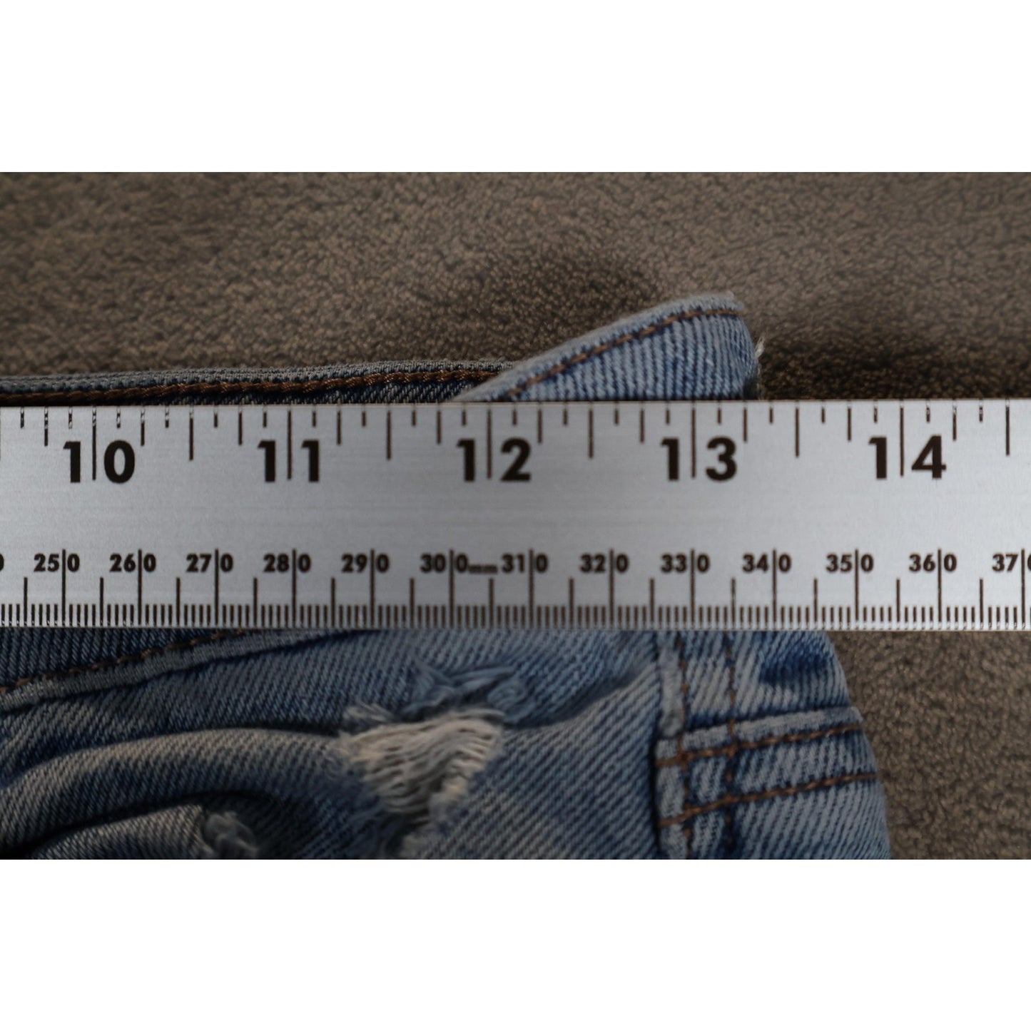 American Eagle Jeans Womens 7 Distressed High Rise Stretch Ripped Denim Pants