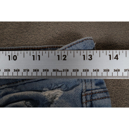 American Eagle Jeans Womens 7 Distressed High Rise Stretch Ripped Denim Pants