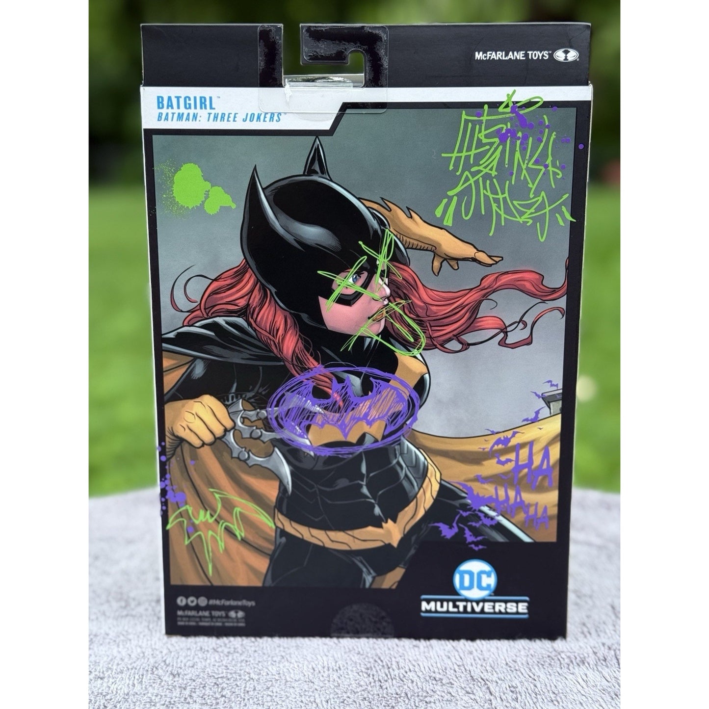 McFarlane DC Multiverse Jokerized Batgirl Gold Label Figure
