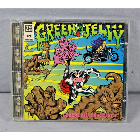Green Jellÿ CD Cereal Killer Soundtrack Album 1993 Alternative Rock Comedy Metal