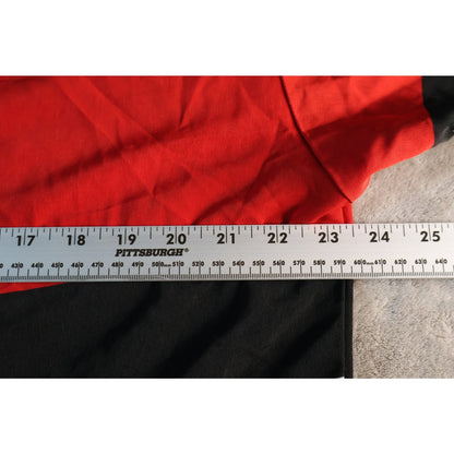 Kho Betta Shirt Mens Medium Red Black Graphic Japanese Button Up Anime Ninja