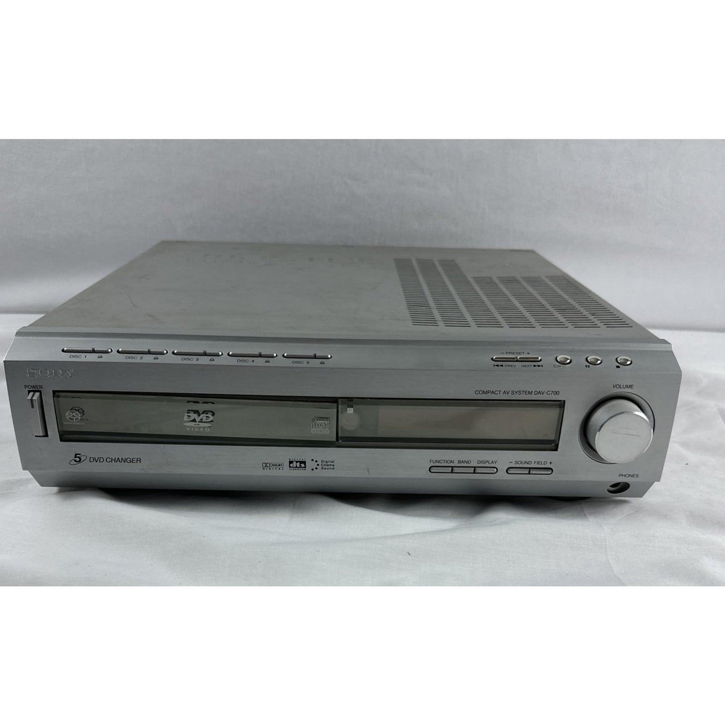 SONY DAV-S500 5.1ch 280w Compact Player Receiver (Untested)