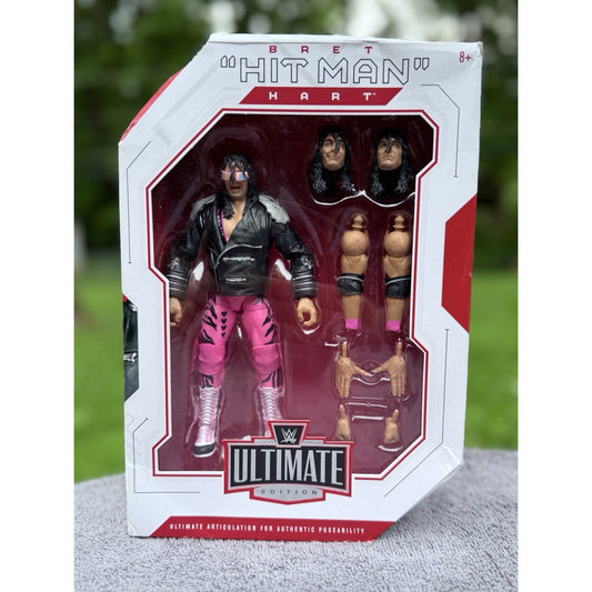 WWE Ultimate Edition Bret Hart Action Figure - New!