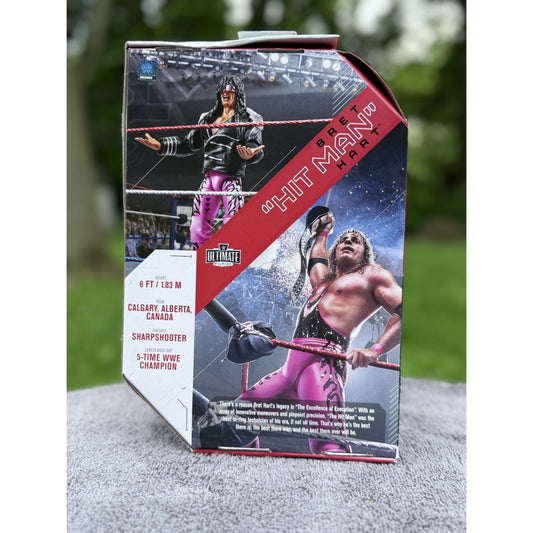WWE Ultimate Edition Bret Hart Action Figure - New!