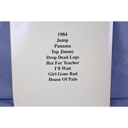 Vintage Van Halen 1984 Guitar Songbook Cherry Lane Music 1991 Hot For Teacher