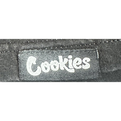 Cookies SF Men's Black Graphic T-Shirt Size 3XL Abstract Design Streetwear