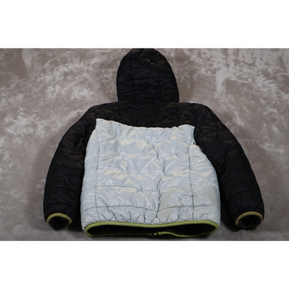 Eddie Bauer Jacket Boys Medium Hooded Full Zip Sherpa Lined Winter Coat