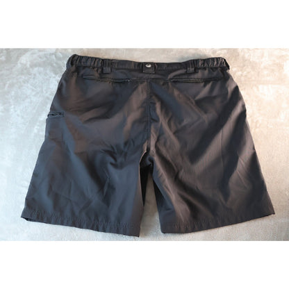 Wrangler Shorts Mens 46 Black Outdoor Utility Cargo Quick Dry Polyester NW926BL