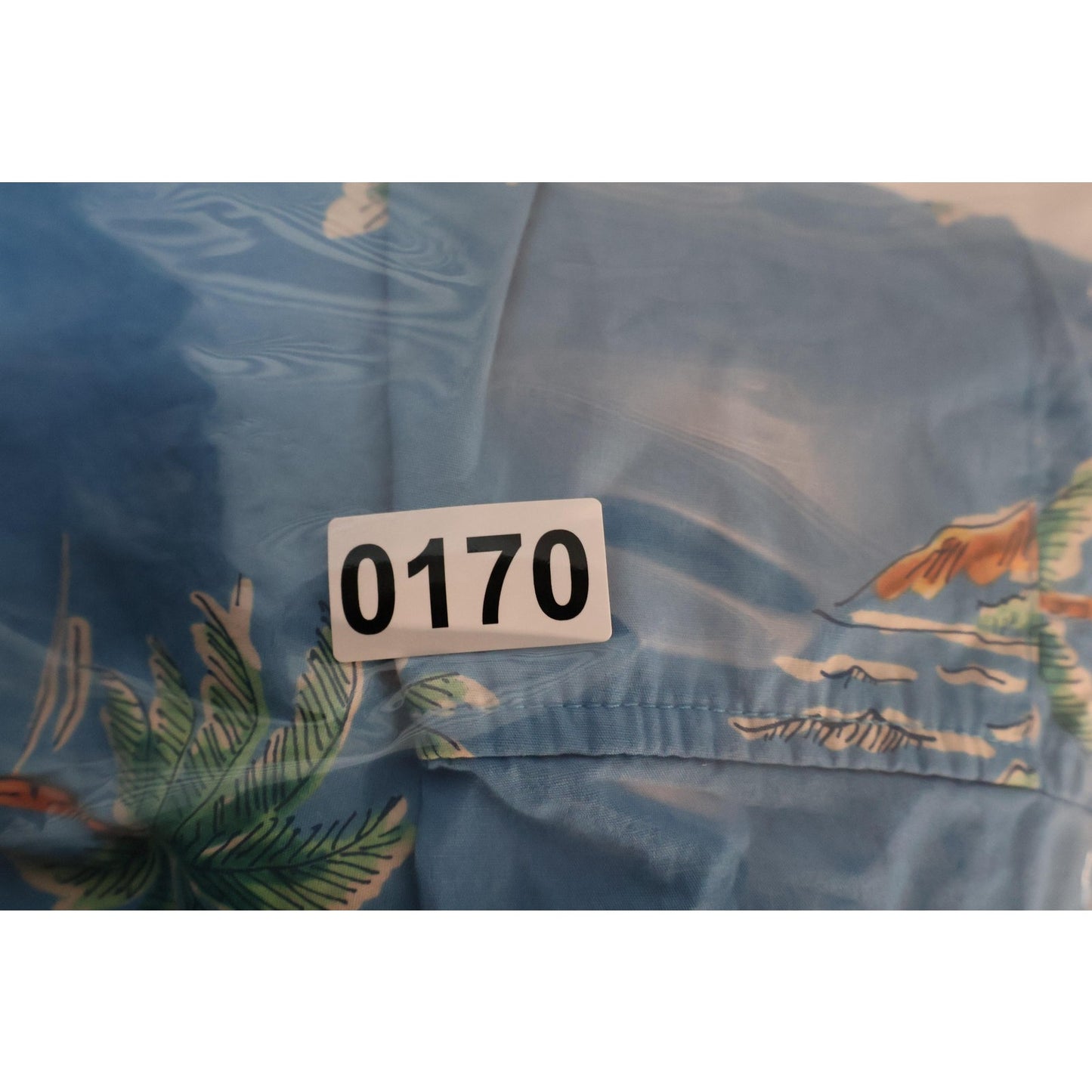 Cooke Street Hawaiian Shirt Mens XL Blue Floral Palm Tree Island Aloha Vacation