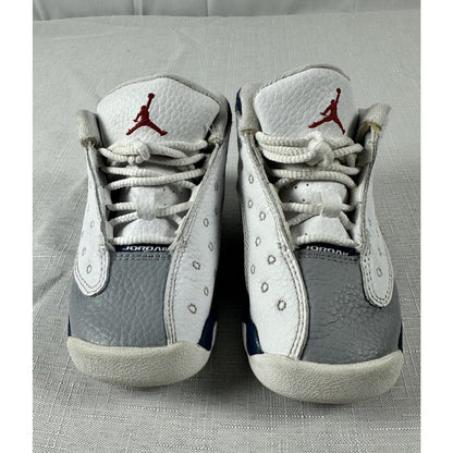 Pre Owned Nike Boys Air Jordan 13 White Basketball Shoes DJ3003-164 Size 7C Y