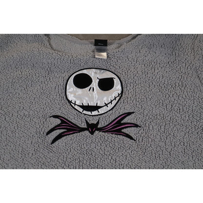 Disney Nightmare Before Christmas Sweater Womens 2XL Jack Skellington Fleece