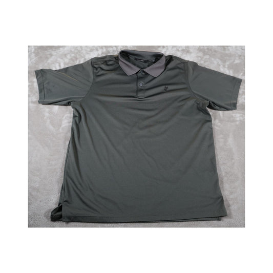 Ashworth Polo Shirt Mens XL Performance Golf Moisture Wicking Embroidered Top