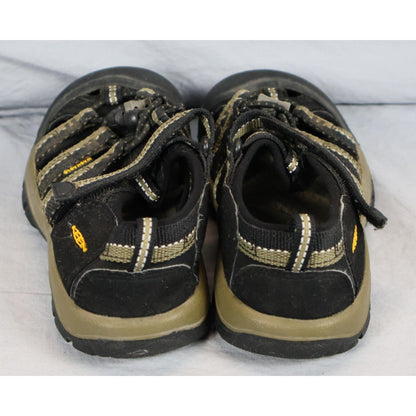 Keen Newport H2 Sandals Kids Size 11 Black Olive Closed Toe Water Hiking Sport