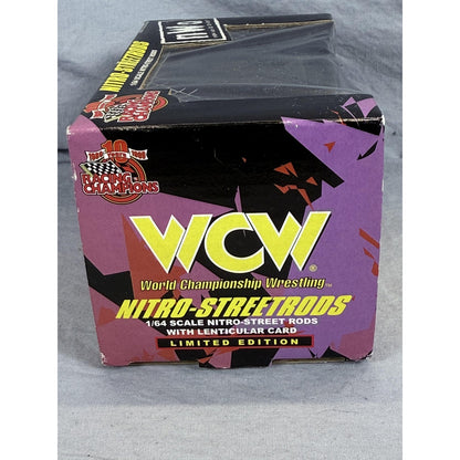 Vintage 1999 Racing Champions WCW nWo Nitro-Streetrods 1/64 Die-Cast Boxed