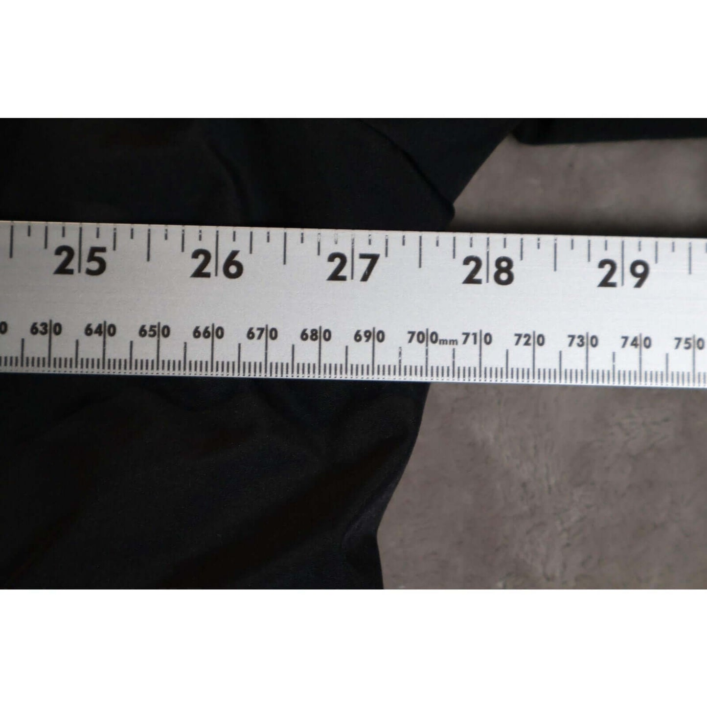 ZeroXposur Jacket Mens 2XL Full Zip Fleece Lined Activewear Element Protector measuring tape showing size details.