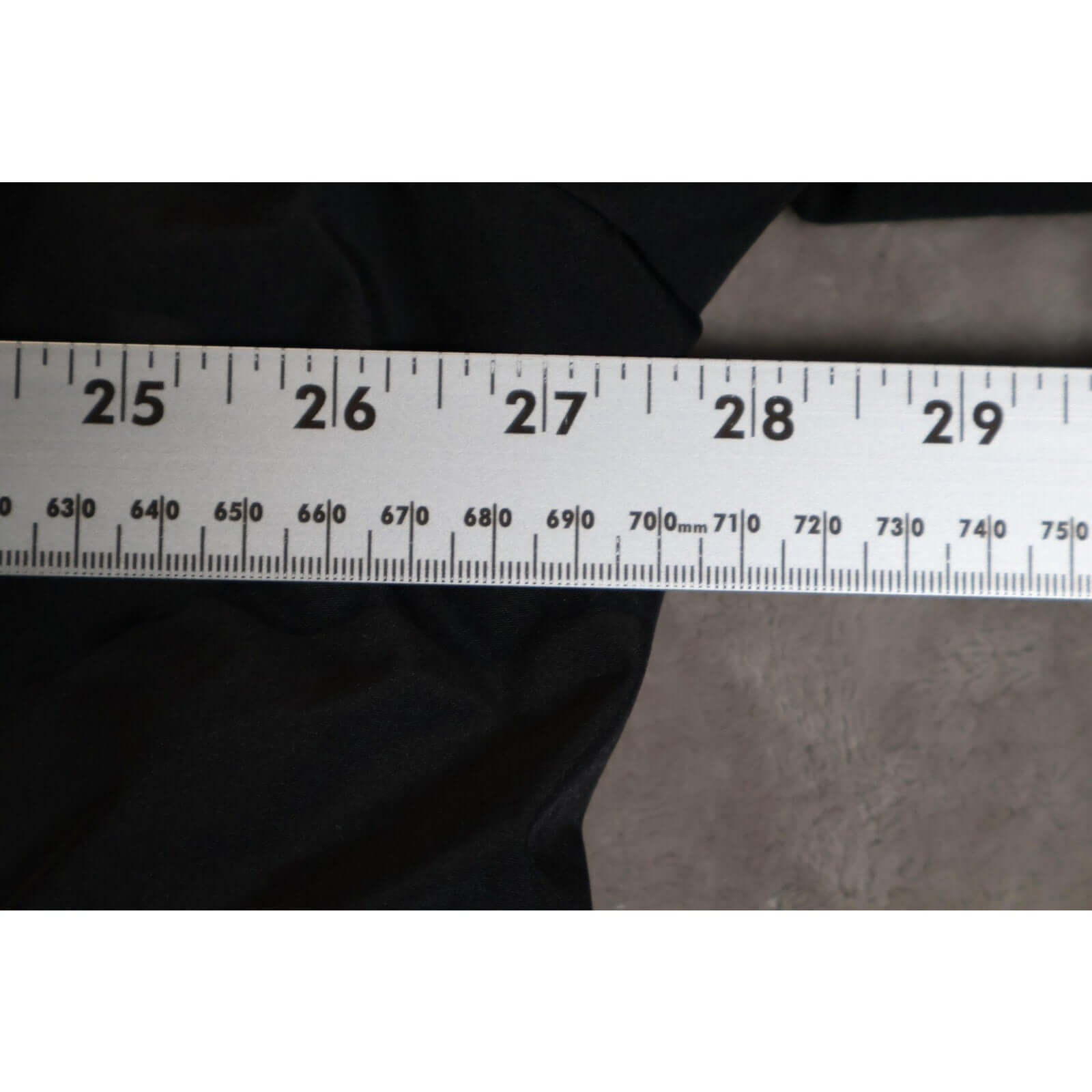 ZeroXposur Jacket Mens 2XL Full Zip Fleece Lined Activewear Element Protector measuring tape showing size details.